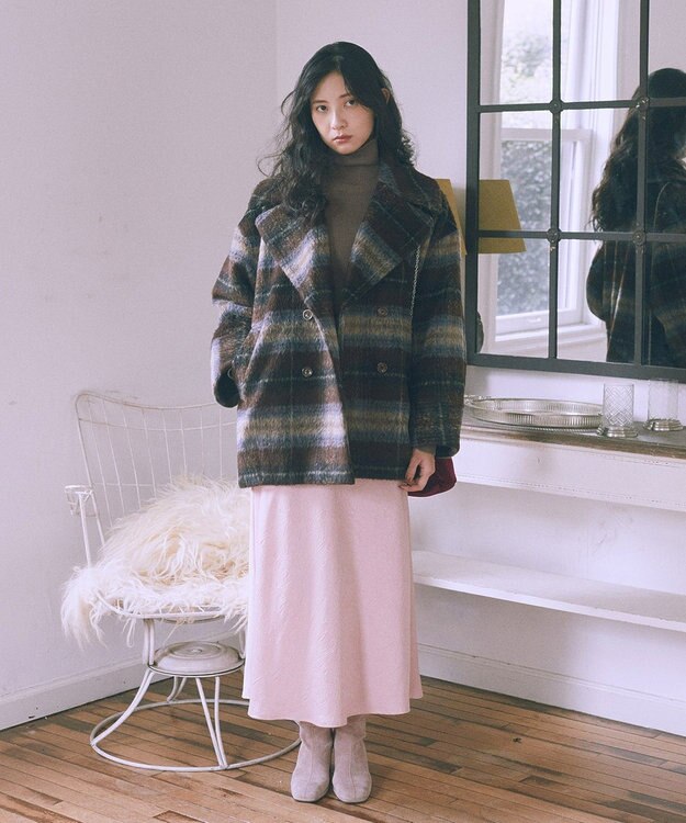 earth music&ecology ＯＲｉｅｎｔａｌ　ＴＲａｆｆｉｃ　フェイクスエードショート Beige