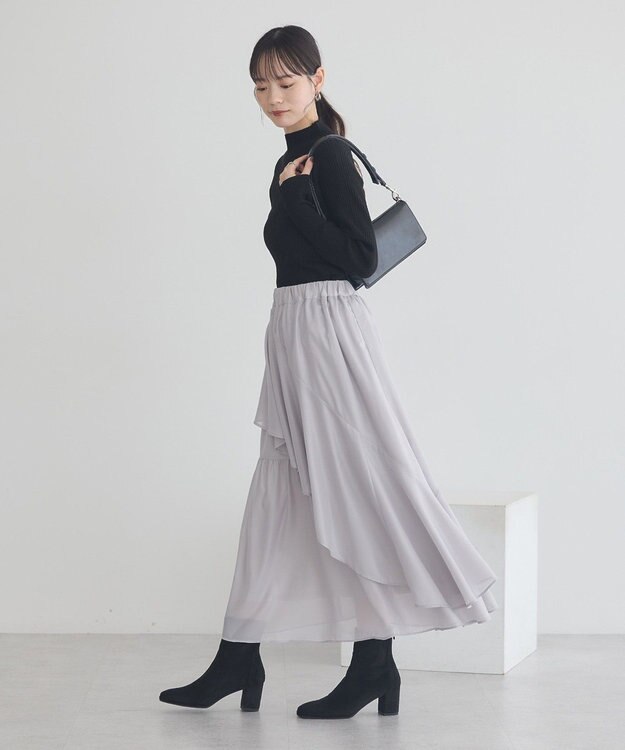 earth music&ecology ＯＲｉｅｎｔａｌ　ＴＲａｆｆｉｃ　フェイクスエードショート Black