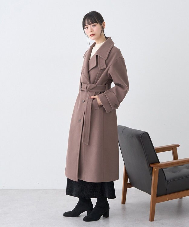 earth music&ecology ＯＲｉｅｎｔａｌ　ＴＲａｆｆｉｃ　フェイクスエードショート Black