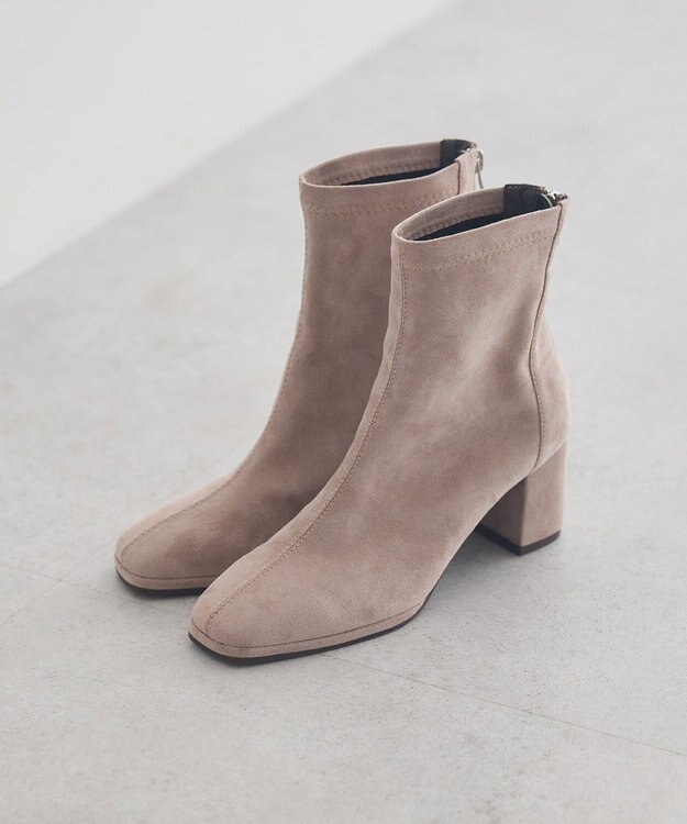 earth music&ecology ＯＲｉｅｎｔａｌ　ＴＲａｆｆｉｃ　フェイクスエードショート Beige