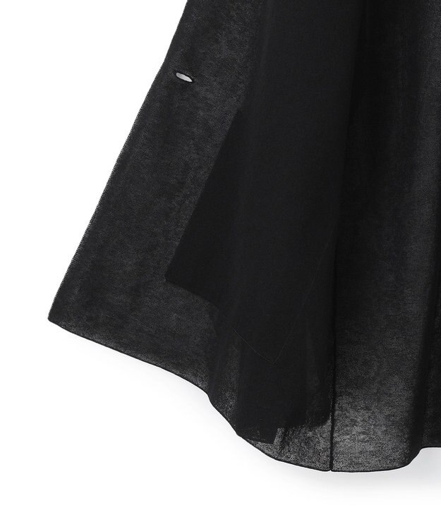 BEIGE， PYRRHOT / シアーコンビ ニットジャケット Black