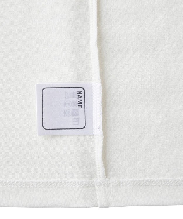 MIKI HOUSE HOT BISCUITS 【80-120cm】 ビーンズ ルームウェア 上下セット 白