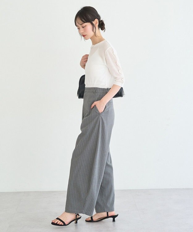 earth music&ecology ハイショクメロートップス Off White