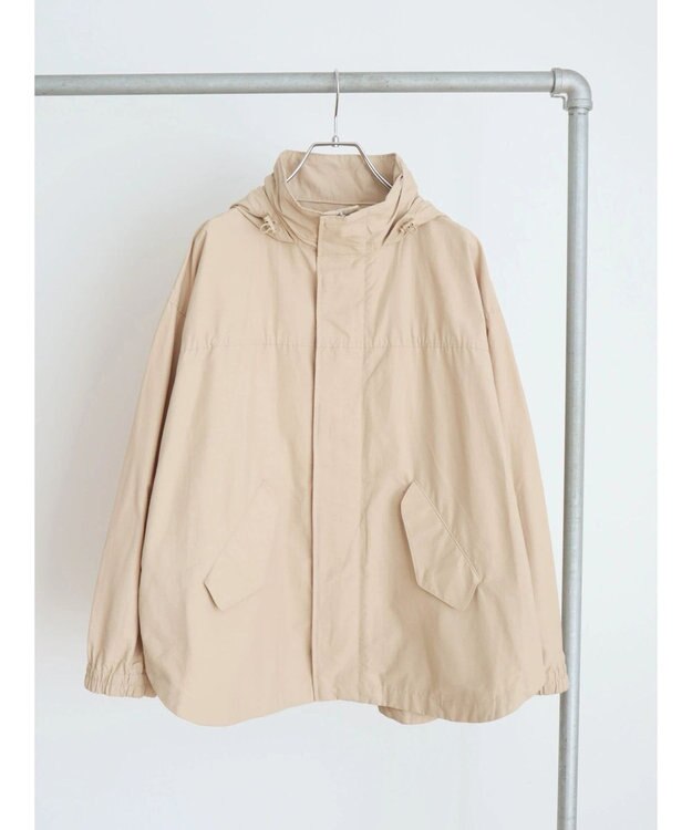 Green Parks 撥水加工　2WAYゆったりブルゾン Beige