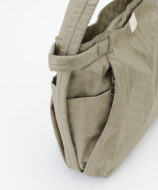 Y'SACCS ドットジャカード2WAYリュックサック グレージュ