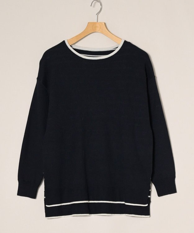 ONWARD Reuse Park 【any SiS】ニット秋冬 ネイビー