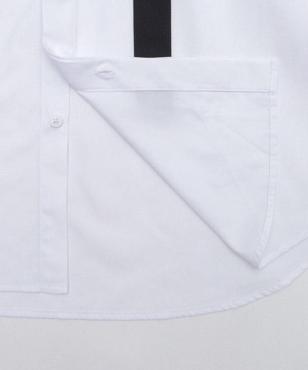 WEGO 【ユニセックス着用ITEM/MLサイズ展開】TRボウタイシャツ（LS） ホワイト