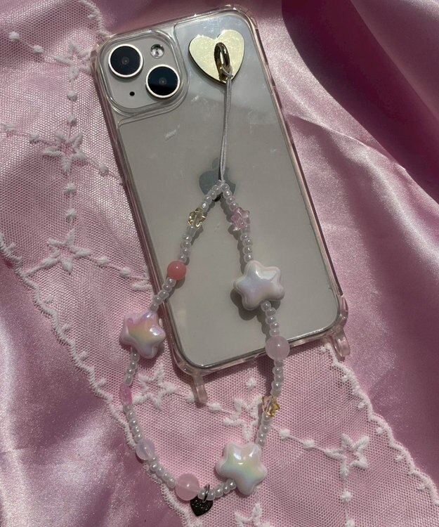 WEGO ビーズストラップキーホルダーH 柄2