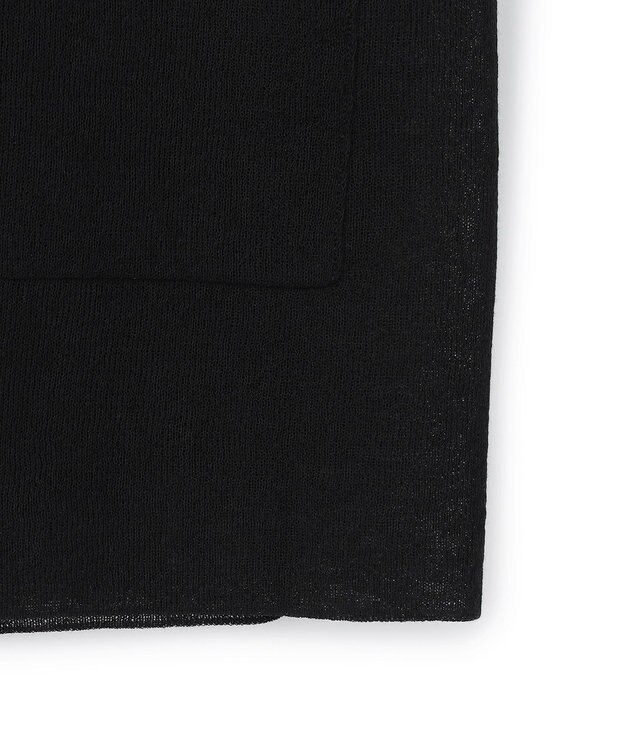 BEIGE， PYRRHOT / シアーコンビ ニットジャケット Black