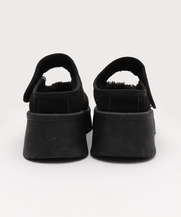 WEGO ムートンタッチメリージェーンシューズ ブラック