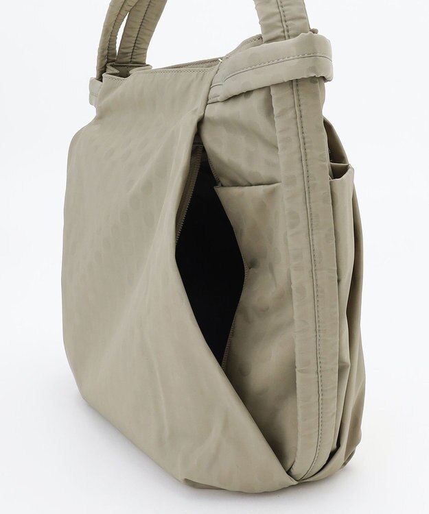 Y'SACCS ドットジャカード2WAYリュックサック グレージュ