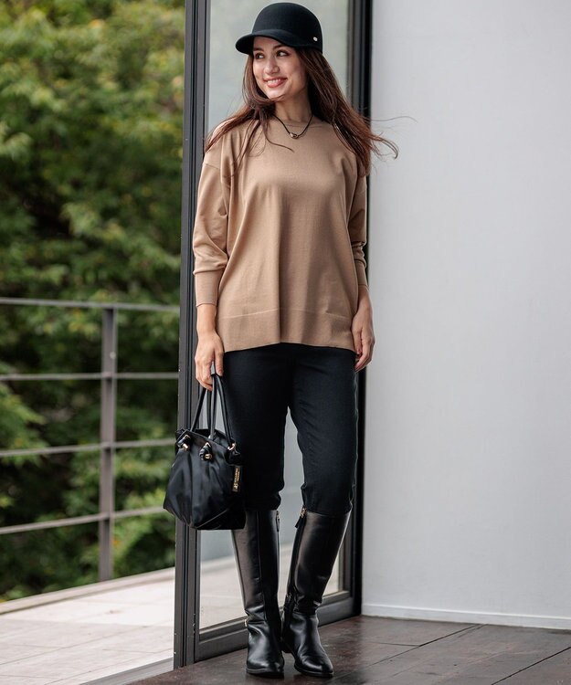 23区 L 【Lサイズ限定】23区DENIM ストレッチフィット スキニーパンツ ブラック系