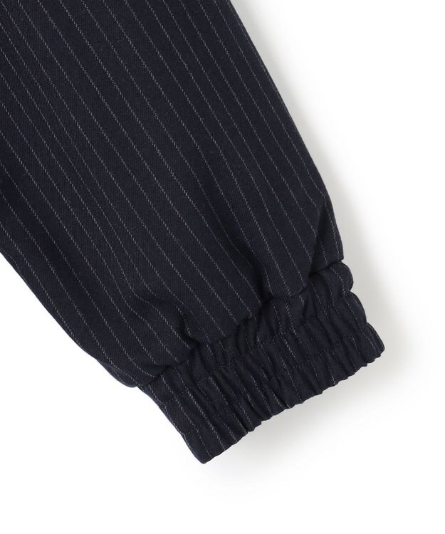 UNFILO MENS FLANNEL TOUCH 中綿ブルゾン [EC限定]ネイビーストライプ