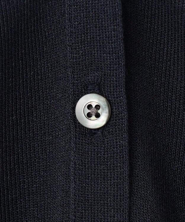 23区 L 【先行予約/WEB&一部店舗限定カラーあり】シャイニーシアー ドルマンスリーブ カーディガン [WEB&一部店舗限定]ネイビー系