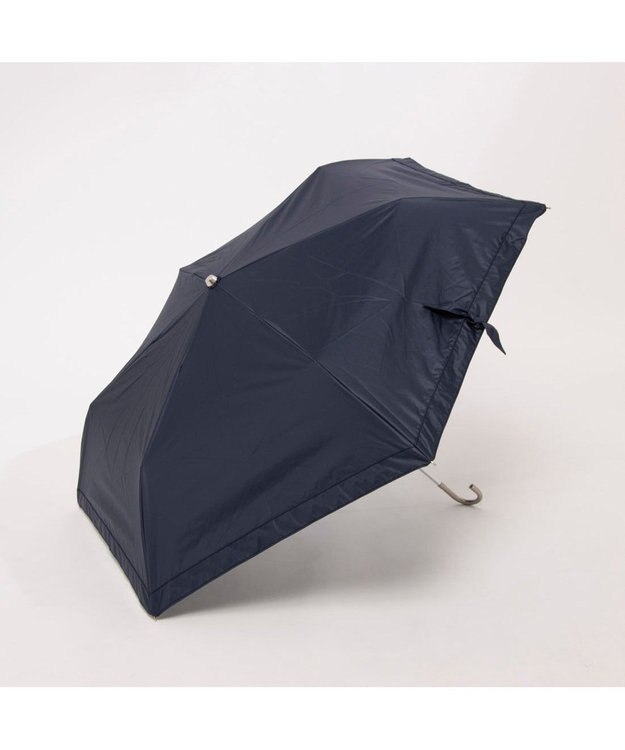 UNBILLION カシュネ cachenez / PUビッグリボン3段折りたたみ傘 ネイビー