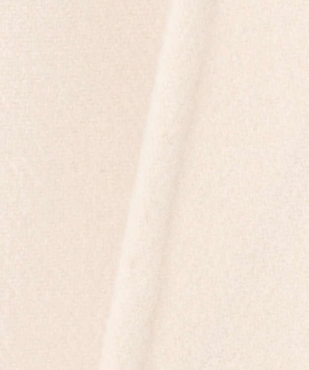 BEIGE， GRASSE / リバーウールクロップドコート Ecru