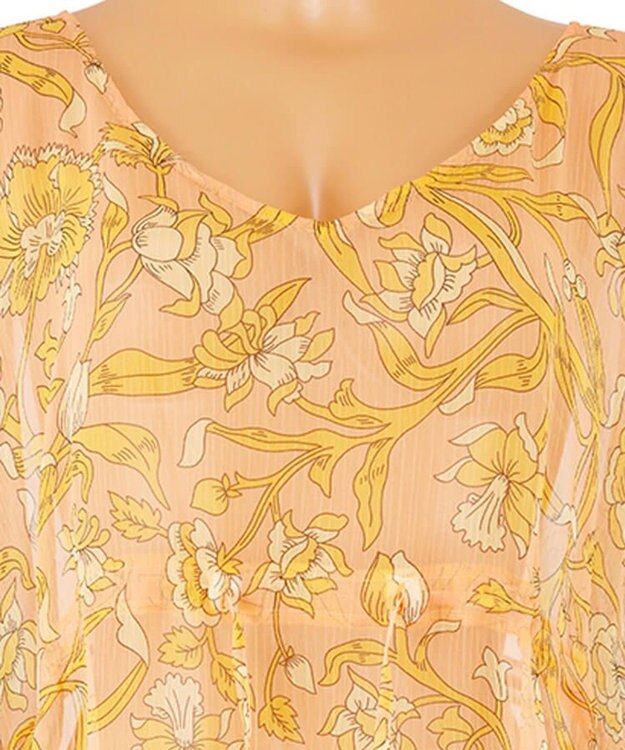 San-ai Resort（三愛水着楽園） 【SALE】【Reir　Premium】Columbia Fusion（Liberty Fabric) ポンチョ M ピンク