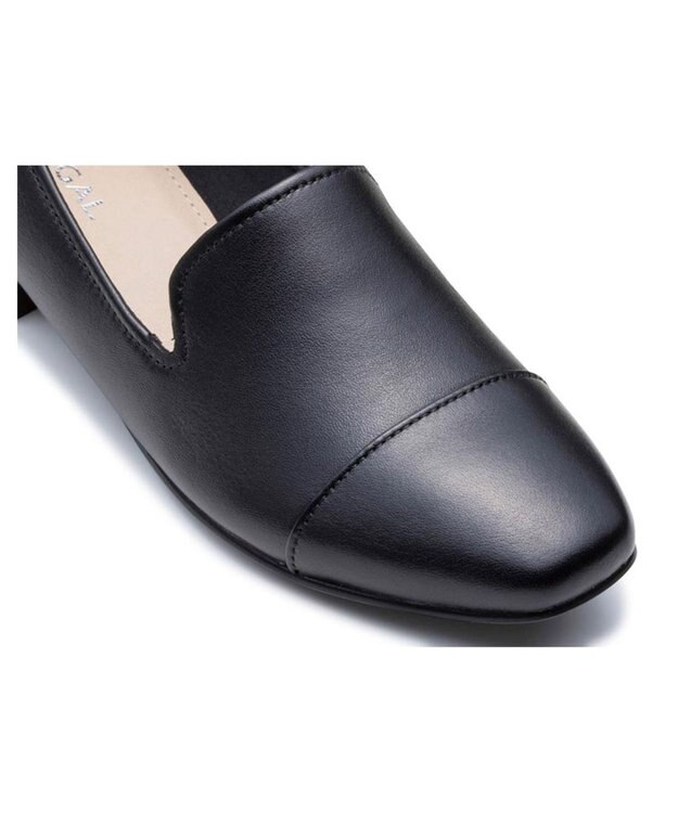 REGAL FOOT COMMUNITY 【リーガルレディース】F25M カジュアルスリッポンシューズ フラットシューズ ブラック