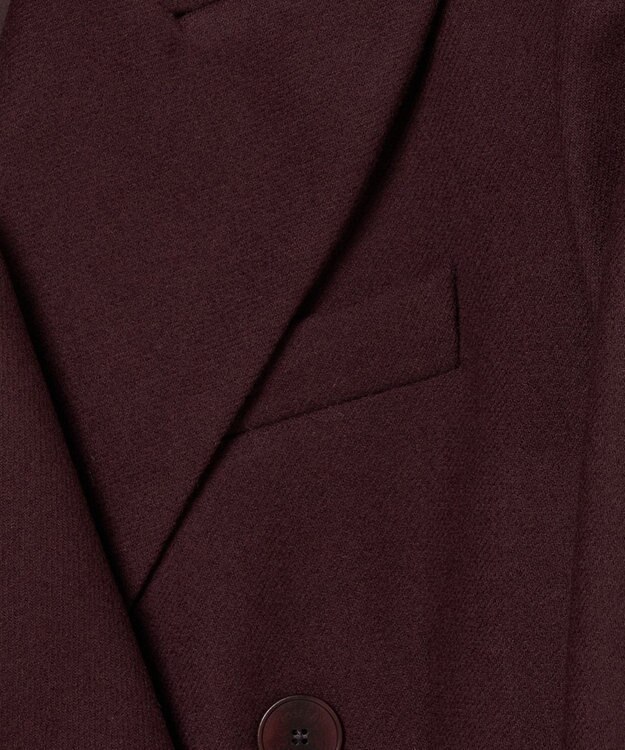 JOSEPH フランネルストレッチ　ジャケット Maraschino