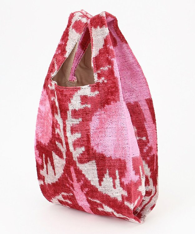 GRACE CONTINENTAL Kilim ARTS キリムマルシェバッグ ピンク