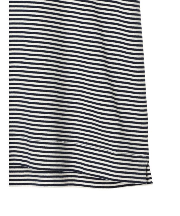 AMERICAN HOLIC ショルダータックノースリーブプルオーバー Border Navy