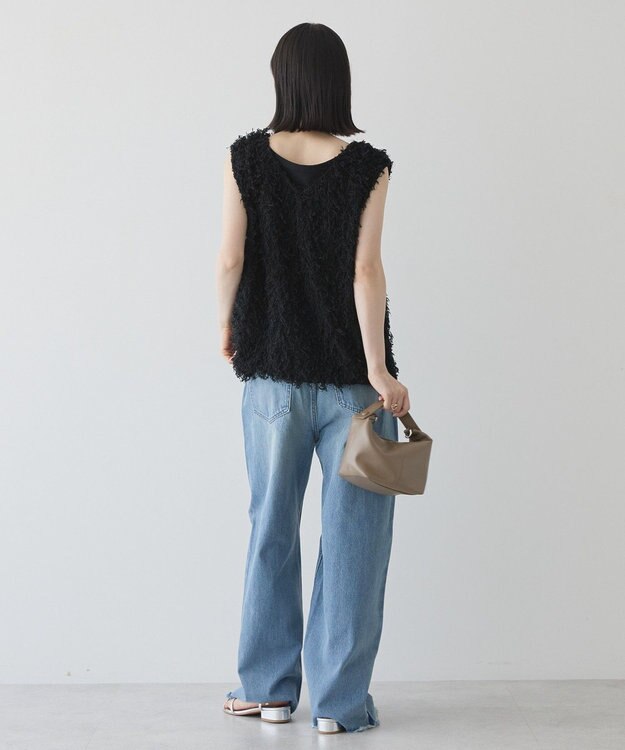 AMERICAN HOLIC 【前後2WAY】フリンジベスト Blue