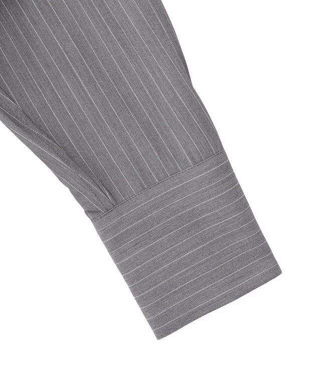 AMERICAN HOLIC 【2点セット・マルチ機能】タイトスカート+ショート丈シャツ Stripe Gray