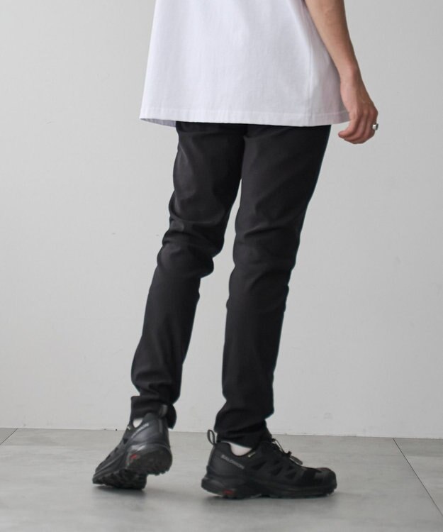 WEGO 【新色ブラックソノタは接触冷感/ユニセックス着用ITEM/ストレッチ/SMLXLサイズ展開】スキニーパンツ ブラック