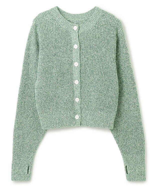 BEIGE， LUCAS / ショート丈ニット Green MIX