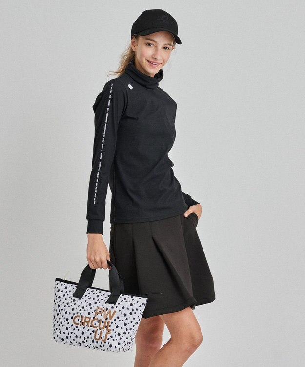 PW CIRCULUS 【WOMEN】フレアスカート ブラック系