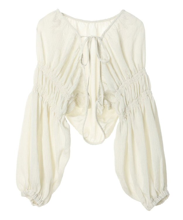 earth music&ecology シアーボレロ Off White