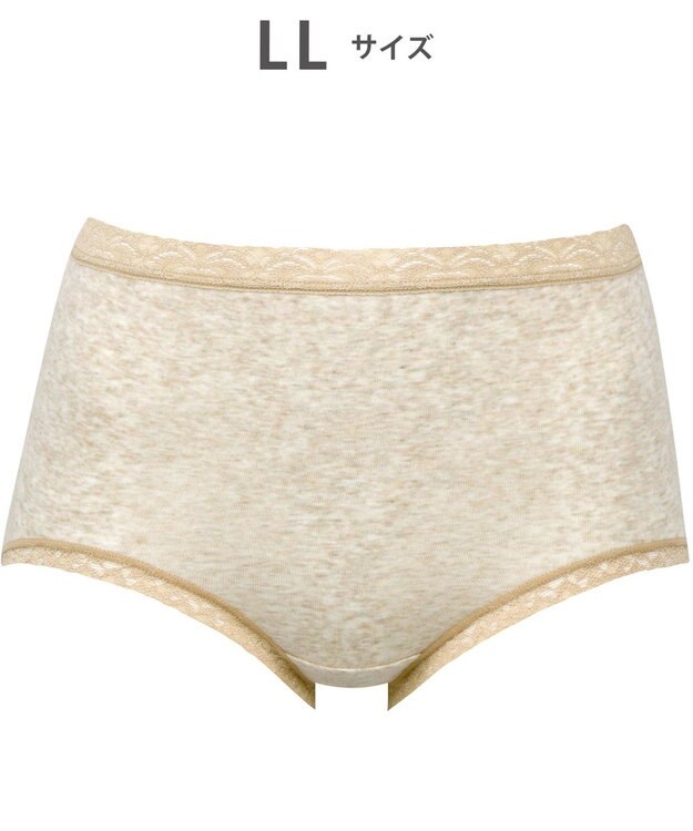 WACOAL 【ディアヒップ】 ショーツ はきこみ丈ふかめ 綿混(身生地) ヒップを包みこむフィット感 やさしいはきごこち PPA177 /ワコール ベージュ