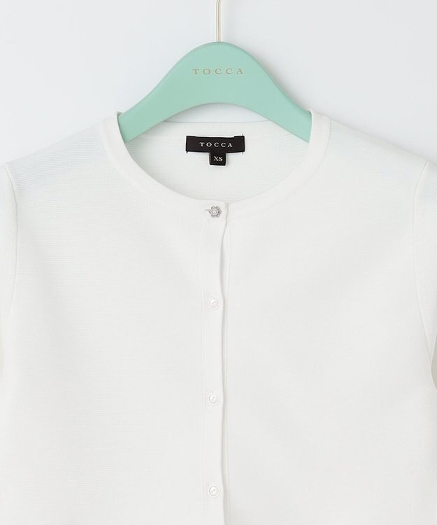 TOCCA 【洗える！】GARDEN DEW カーディガン ホワイト系