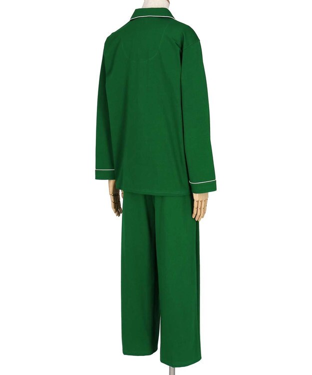 une nana cool 【綿100％】やわらか天竺メンズパジャマ　ＭＡＤＥ　ＷＩＴＨ　ＬＩＢＥＲＴＹ　ＦＡＢＲＩＣ GR