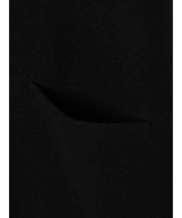 earth music&ecology ＳＥＴ２点圧縮風ポンチベスト＋リブタートル Black