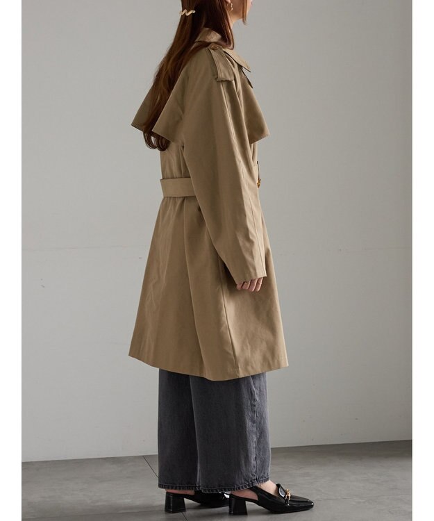 Te chichi オーバーサイズトレンチコート《2025Autumn catalog vol.2 item》 ベージュ