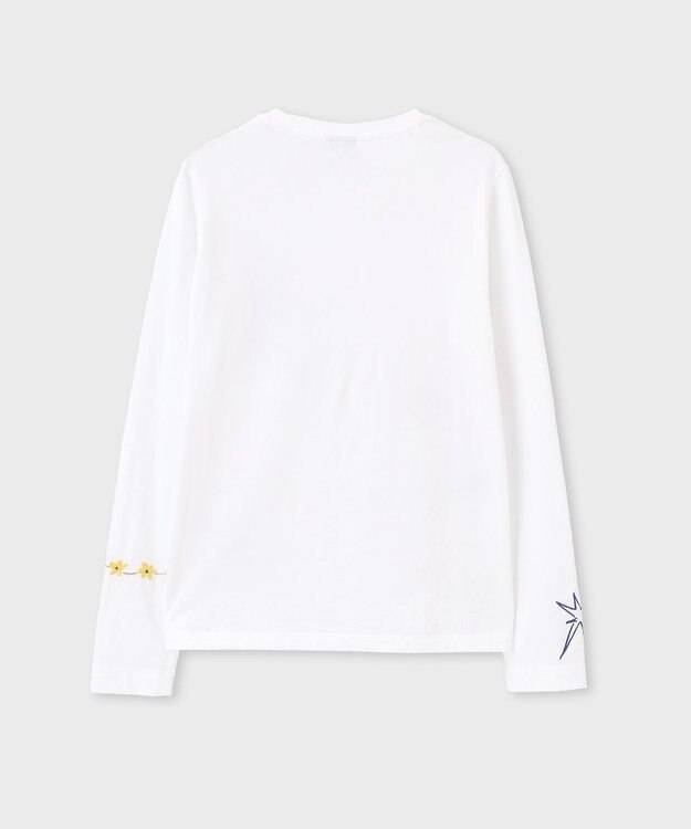 Paul Smith Daisy Chain Doodle 長袖Tシャツ ホワイト