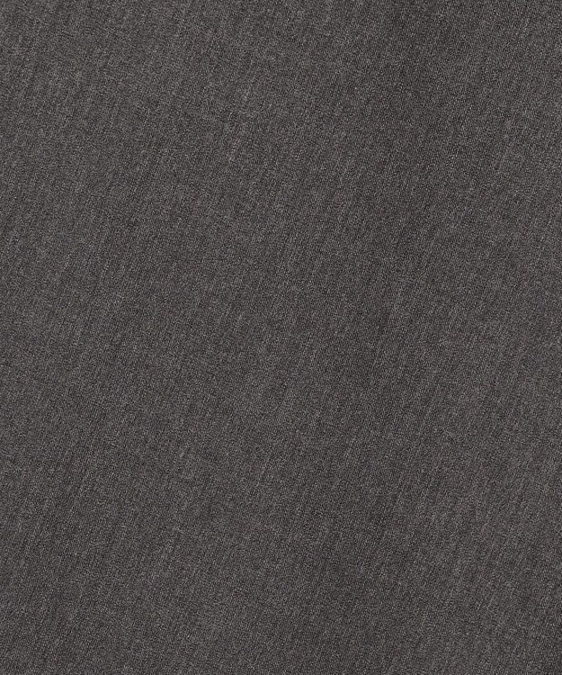 UNFILO 【セットアップ着用可/ウエストゴム】マイビューティ セミフレアパンツ チャコール