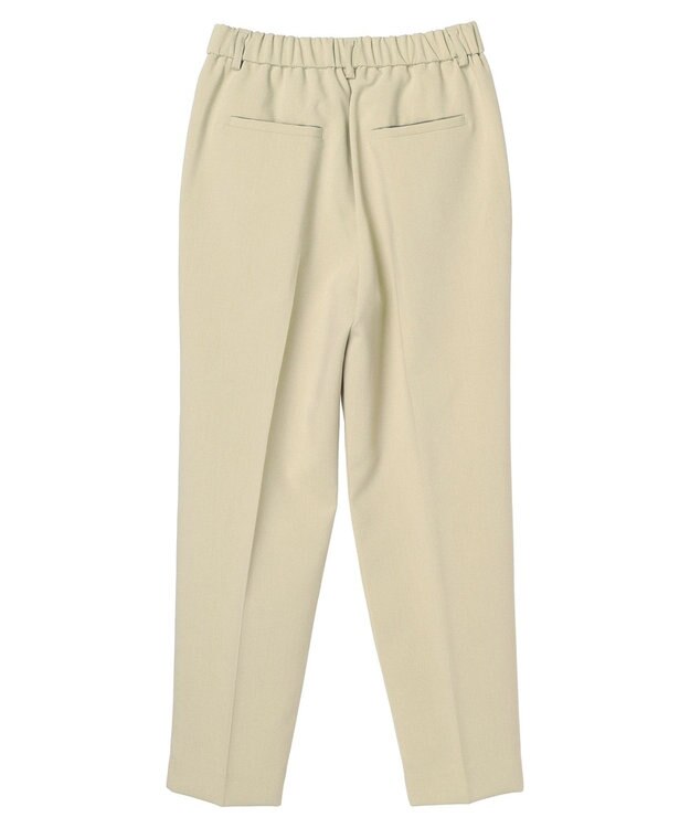 YECCA VECCA タックテーパードパンツ② Black