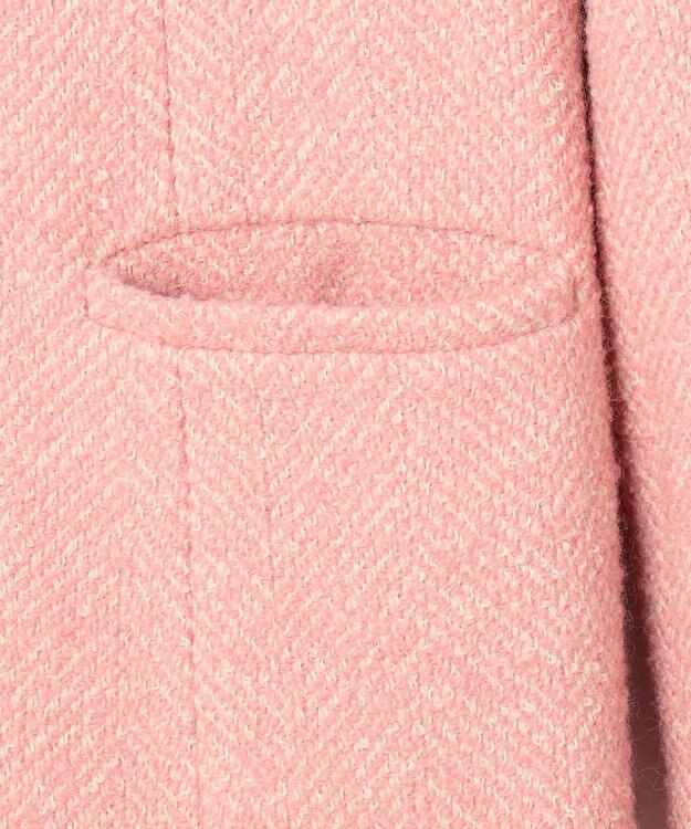TOCCA 【消臭】SNOWBERRY POCKET TWEED コート ピンク系5