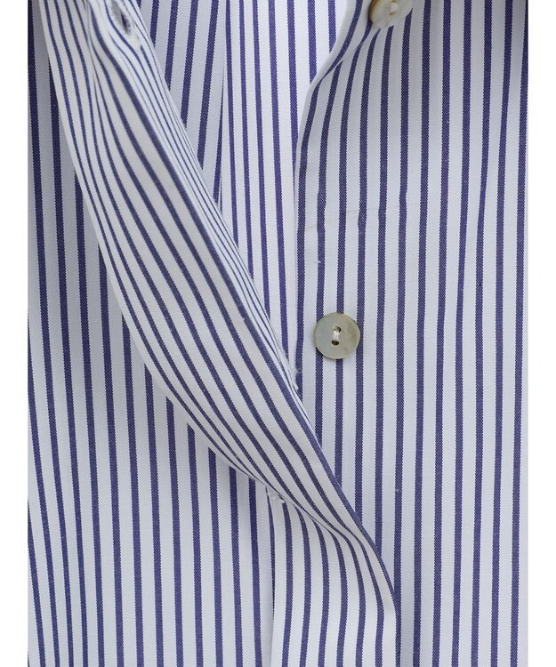 CRAFT STANDARD BOUTIQUE ステンサイドソリッドストライプブラウス2 Stripe Blue