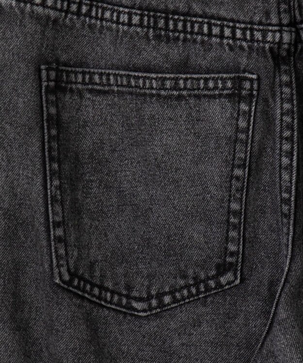 WEGO 【キッズITEM】イージーバレルレッグデニムパンツ（JUNIOR） デニムブラックソノタ