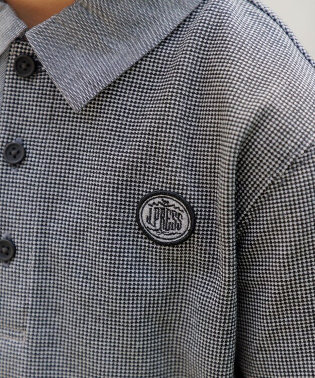 J.PRESS KIDS 【100-130cm】カノコ ライク 半袖ポロシャツ ブラック系