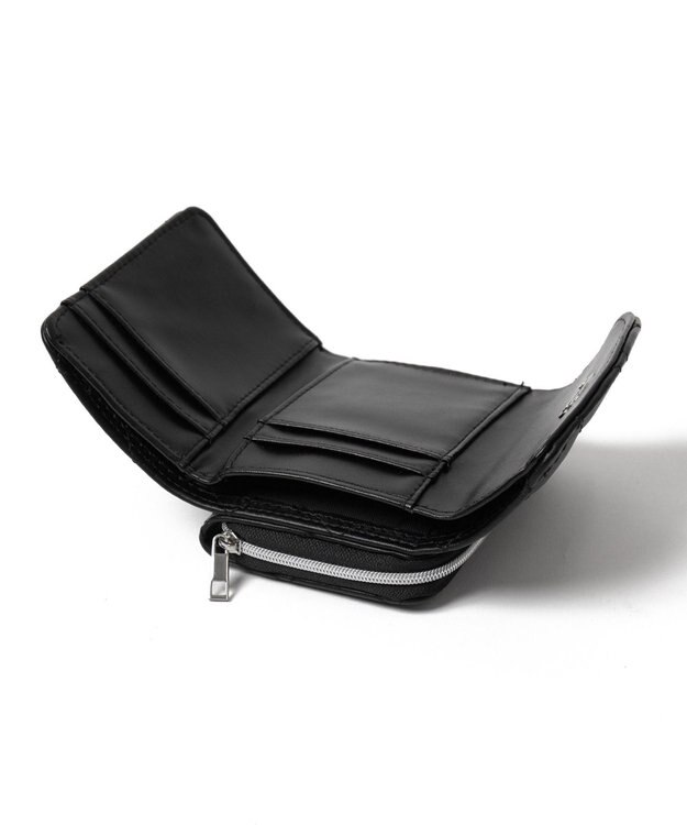 WEGO スタッズキルティングウォレット ブラック