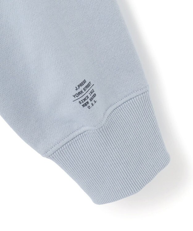 J.PRESS YORK STREET 【UNISEX】裏毛フルジップパーカー ブルー系