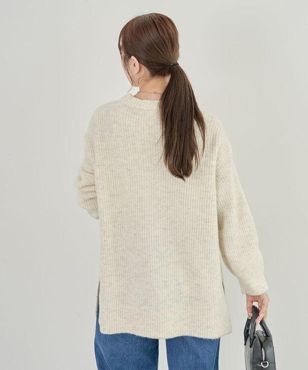 Green Parks ｆｕｗａっと　畦チュニック Off White