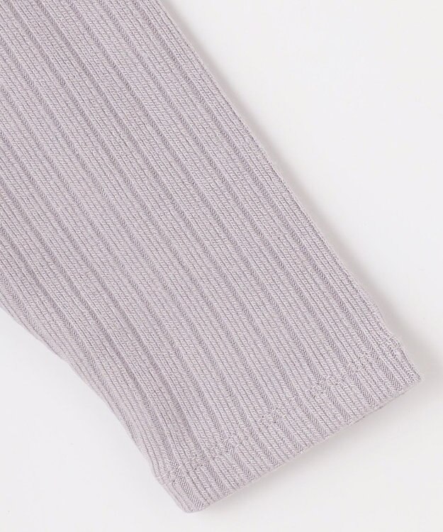 組曲 KIDS 【110-140㎝】ファー トレーナー ライトグレー系