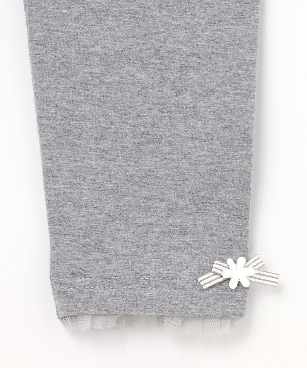 ANY KIDS フルレングス レギンス 杢グレー