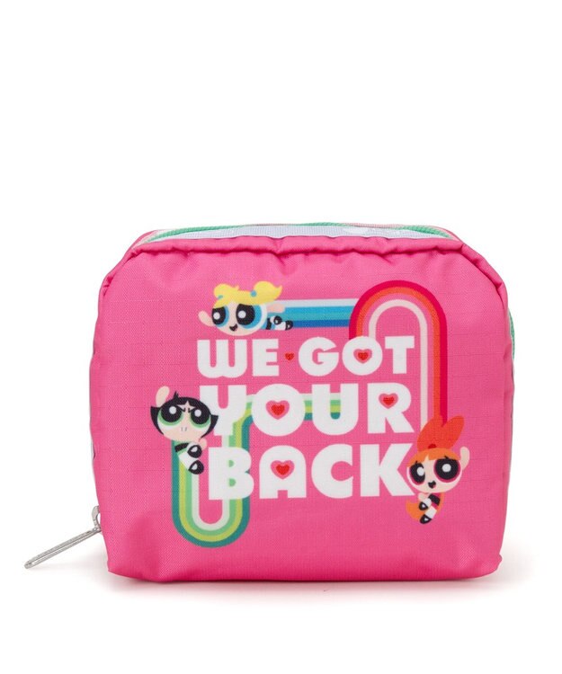 LeSportsac SQUARE COSMETIC/パワーパフ ガールズピンクスクエアコスメティック パワーパフガールズピンクスクエアコスメティック