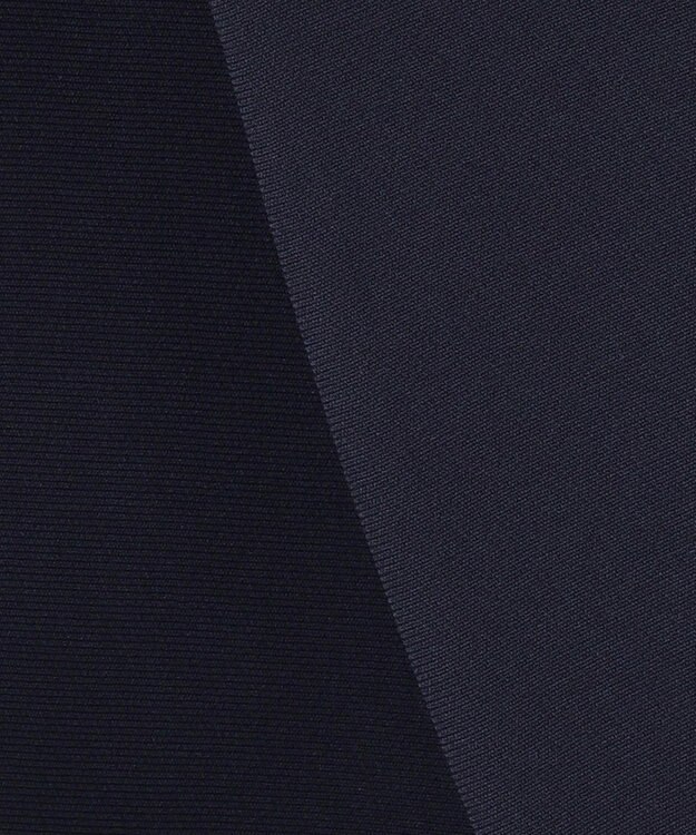 23区 【セットアップ対応/洗える】トリアセダブルジョーゼット テーラード ジャケット ネイビー系